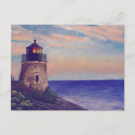 Cartão Postal Farol Rhode Island