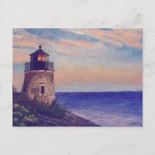 Cartão Postal Farol Rhode Island