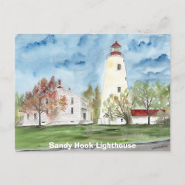 Cartão Postal Farol Sandy Hook