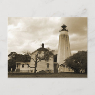 Cartão Postal Farol Sandy Hook