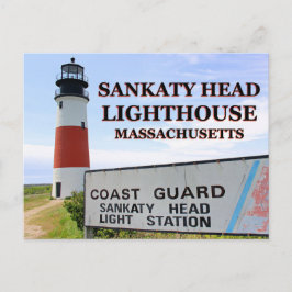 Cartão Postal Farol Sankaty Head, Cartão-postal de MÃES Nantucke