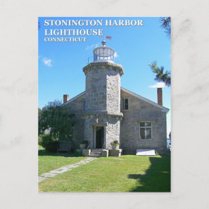 Cartão Postal Farol Stonington Harbor, Cartão-postal de Connect