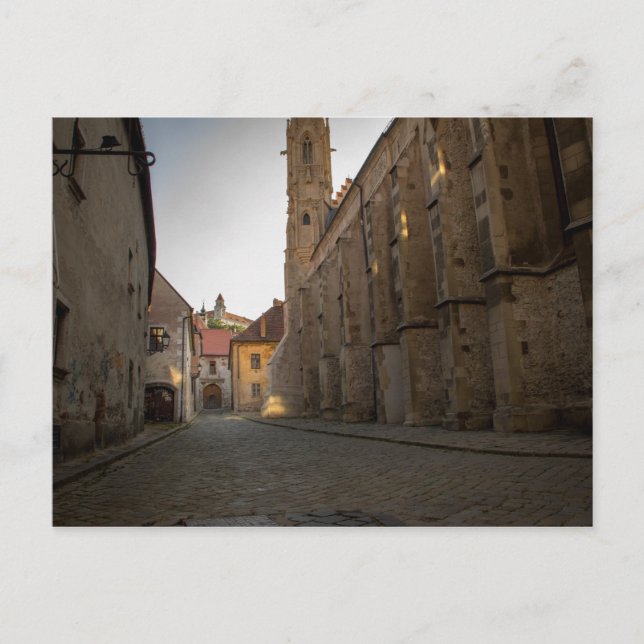 Cartão Postal Farská Street, Bratislava, Eslováquia (Frente)