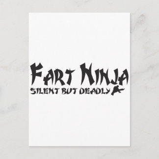CARTÃO POSTAL FART NINJA
