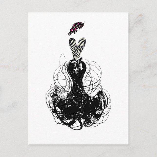 Cartão Postal Fashion Diva (Frente)