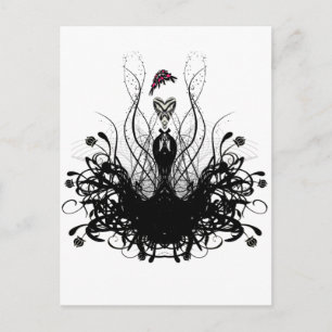 Cartão Postal Fashion Diva