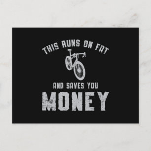 Cartão Postal Fat Bike Isto Funciona Na Fatbike Biker MTB