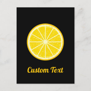 Cartão Postal Fatia Laranja