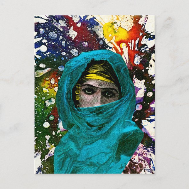 Cartão Postal Fatima por Michael Moffa (Frente)