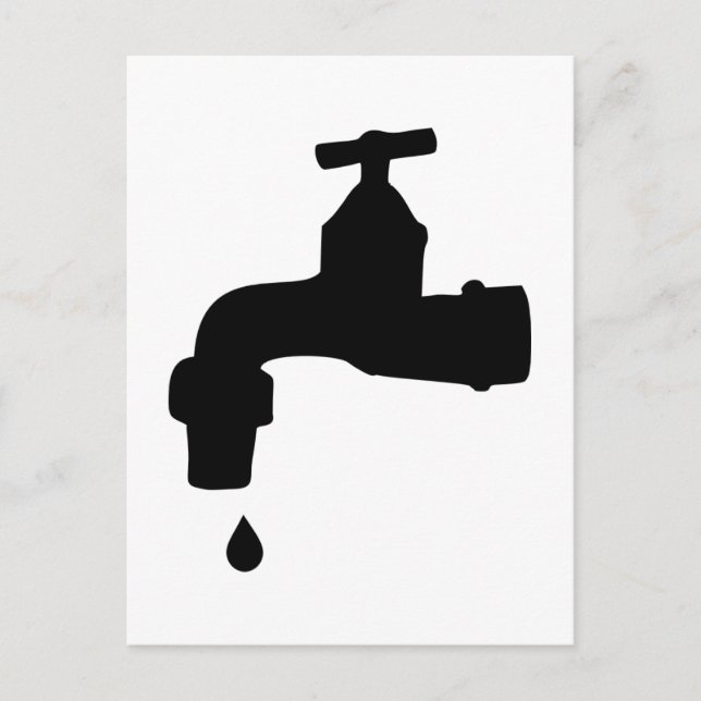 Cartão Postal Faucet (Frente)