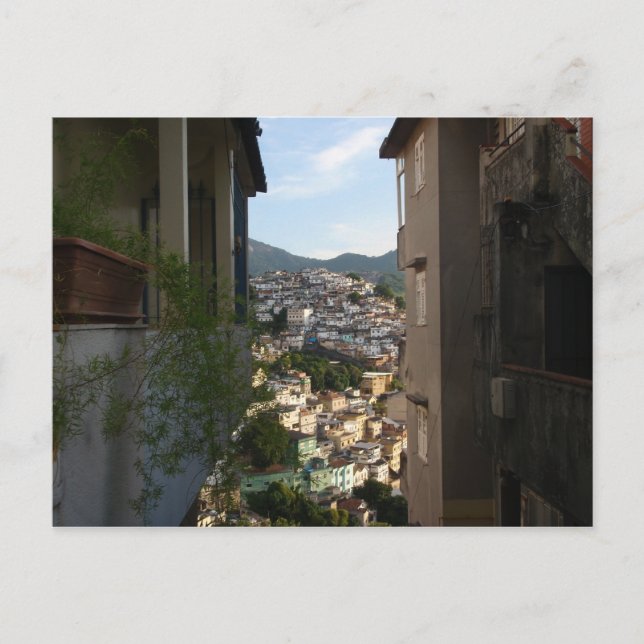 Cartão Postal Favela Postcard (Frente)