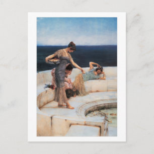 Cartão Postal Favoritos de prata por Lawrence Alma-Tadema