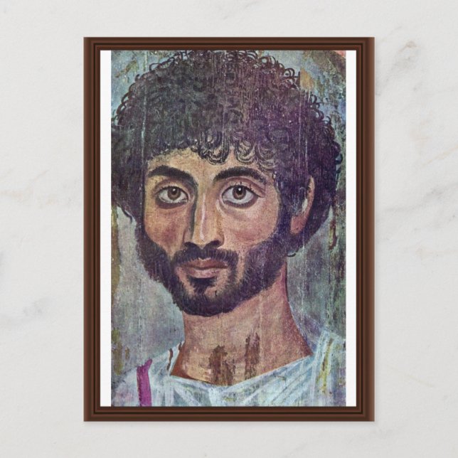 Cartão Postal Fayum Mummy Retrato De Römisch-Ägyptischer (Frente)