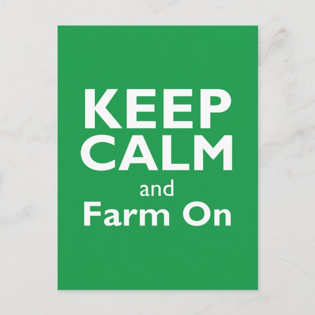 Cartão Postal Fazenda ativada (Frente)