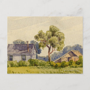 Cartão Postal Fazenda da Califórnia, perto de Stockton