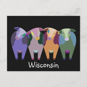 Cartão Postal Fazenda de Wisconsin