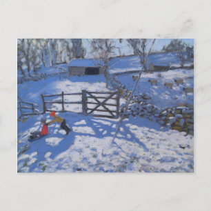Cartão Postal Fazenda em Elton perto de Rowsley 2008