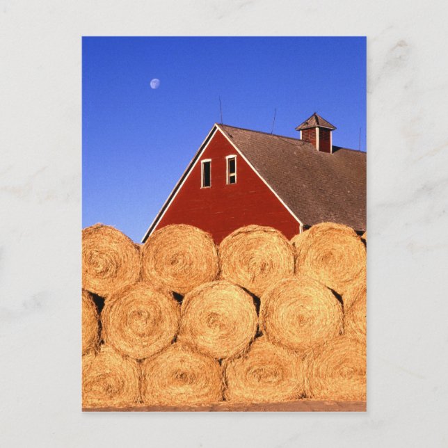 Cartão Postal Fazenda em Iowa (Frente)
