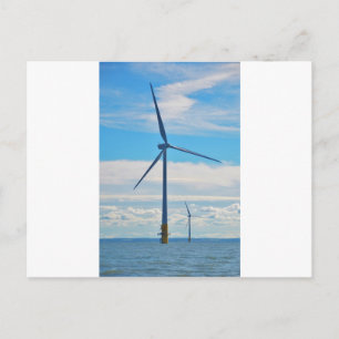 Cartão Postal Fazenda eólica offshore