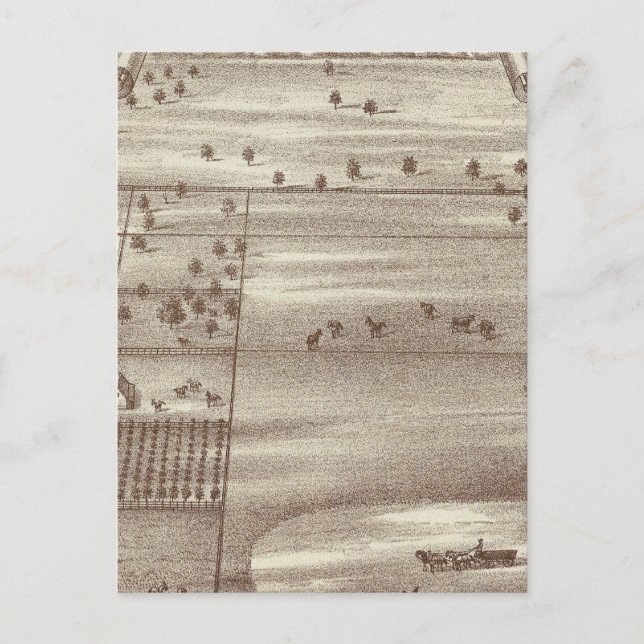Cartão Postal Fazenda Oakdale (Frente)