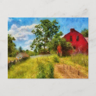 Cartão Postal Fazenda - Onde vive o agricultor