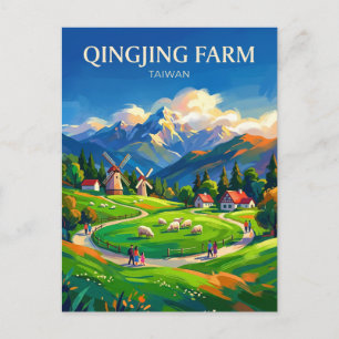 Cartão Postal Fazenda Qingjing Taiwan