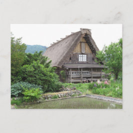 Cartão Postal Fazenda Tradicional: Shirakawa-go, Japão