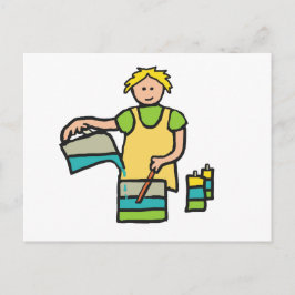 Cartão Postal Fazer de Vela