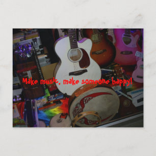 Cartão Postal fazer música