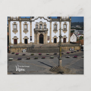 Cartão Postal Fazer para a Igreja Viseu Portugal