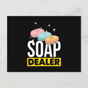 Cartão Postal Fazer Soap Dealer do Soap