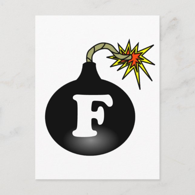 Cartão Postal FBomb Classic (Frente)
