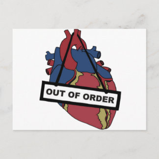 Cartão Postal Fechado Para Reparações