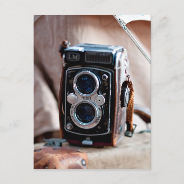 Cartão Postal Fechamento de uma câmara antiga (Frente)