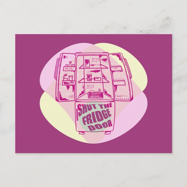 CARTÃO POSTAL FECHAR A PORTA DE ESFERA (Frente)