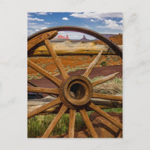 Cartão Postal Fechar a roda do vagão, Arizona
