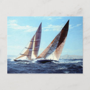 Cartão Postal Fecho da corrida