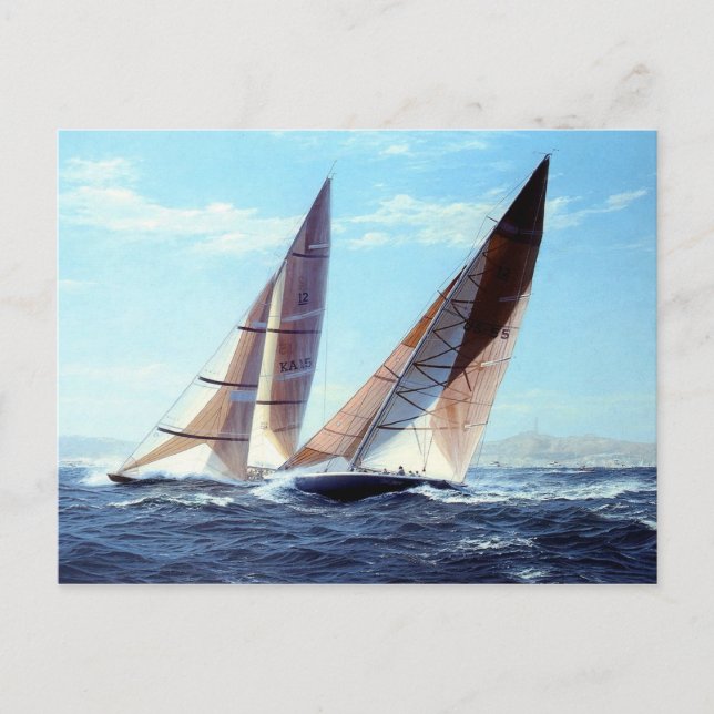 Cartão Postal Fecho da corrida (Frente)