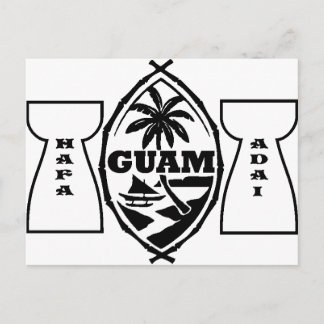 Cartão Postal Fecho de guam com pedras latas