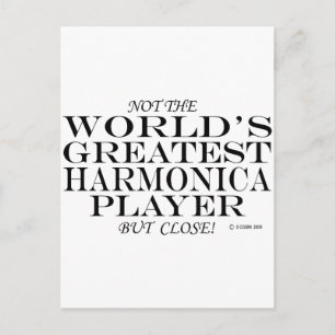Cartão Postal Fecho do Maior Jogador Harmonico