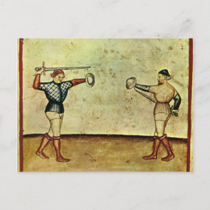 Cartão Postal Fechtbuch