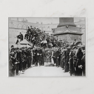 Cartão Postal Federações antes da Coluna Vendome