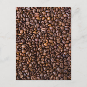Cartão Postal Feijões de café!