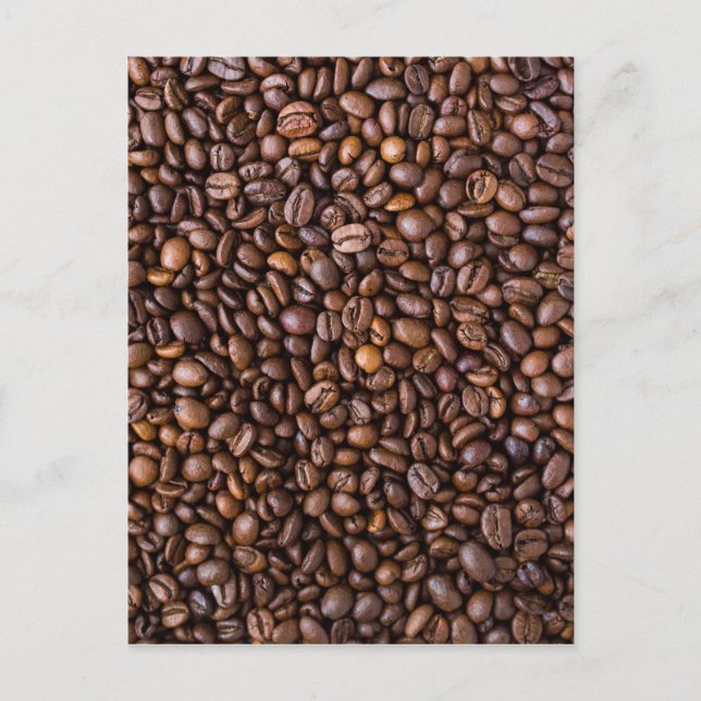 Cartão Postal Feijões de café! (Frente)