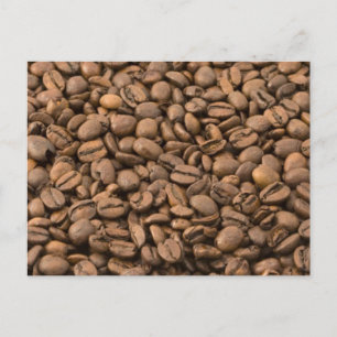 Cartão Postal Feijões de café