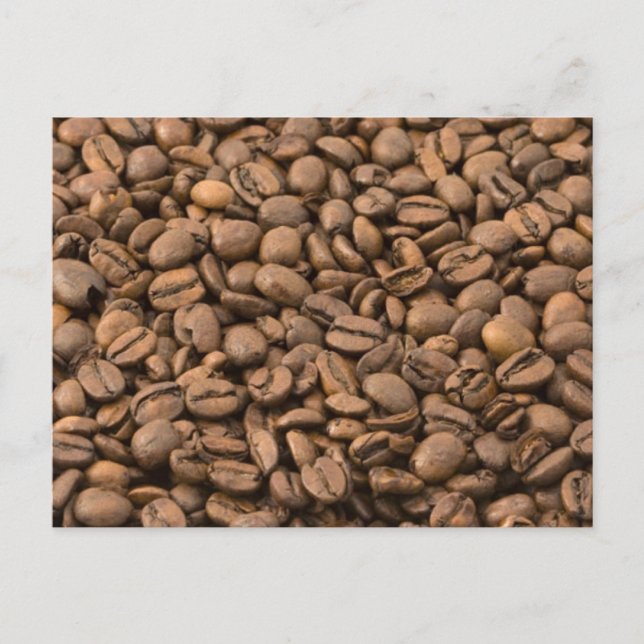 Cartão Postal Feijões de café (Frente)