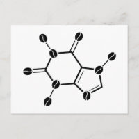 feijões moleculares cafeína