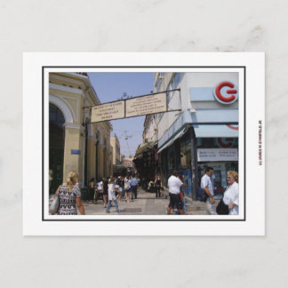 Cartão Postal Feira da ladra de Atenas