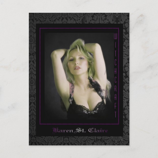 Cartão Postal FEITIÇARIA de Vamplified (Frente)