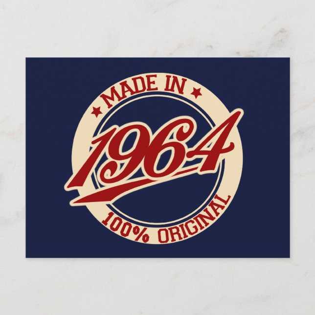 Cartão Postal Feito Em 1964 (Frente)